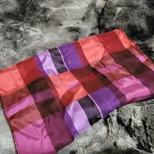 ECHO Transparent Color-Block Scarf